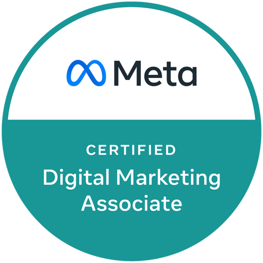 Meta Certified Digital Marketing Associate sertifikatas
